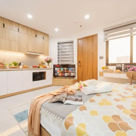 Label6 Coliving Quang Khanh Отели рядом с достопримечательностью «Тайхо»