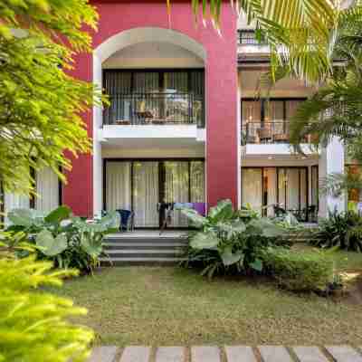 Serene 2BHK w Pool Near Candolim Beach Sbg-307 Hotel Exterior