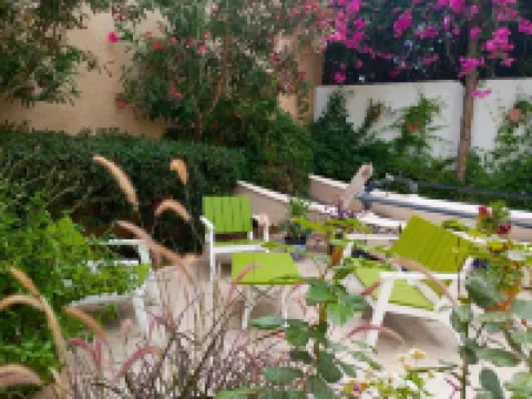 바다가 보이는 아름다운 집의 일부  호텔