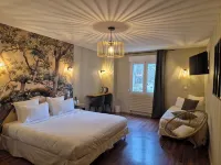 Logis Hôtel 餐廳 Les Norias
