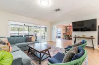 Heated Private Pool + Game Room | Family & Group Favorite | Beach Minutes Away