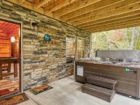 Rose's Retreat Cabin at Trickle Creek Hoteles en Municipio de Marion