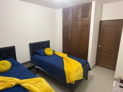 Spacious Family Apartment with Pool Access in Santiago Hotels in 