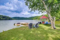 Private Beach! Home w/ 2 Guest Cabins in Hiwassee - 3-Star