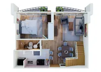 Capitalia | Santa Fe Duplex w/ Gym & City View - Mountain view