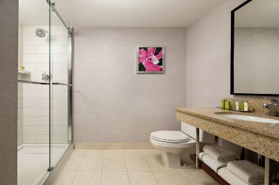 ヒアリングアクセス可能ジュニアキングサイズベッドスイート クラウン プラザ フェアフィールドの写真