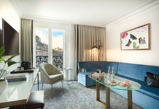 호텔 뒤 루브르의 멋진 내부 디자인