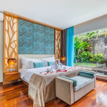 The Leaf Jimbaran Luxury Villas Отели рядом с достопримечательностью «Унгасан»