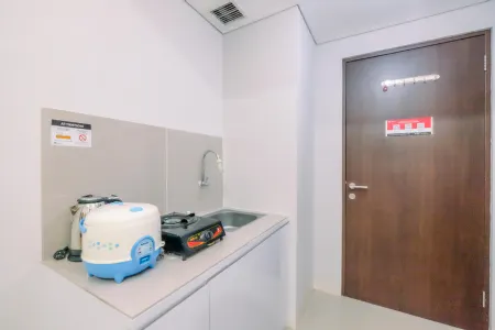 Minimalist Studio Transpark Juanda Bekasi Timur Apartment by Travelio