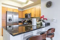 Magnificent DC Getaway Deluxe 2BR Work Space/Gym/ Near Met Park/DC/Metro/Mall