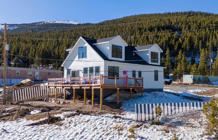 House on Pond in Idaho Springs with Hot Tub - New Construction Custom Built!