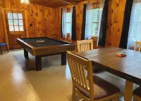 Cabin joins Lost River State Park! Convenient to most popular hiking trail.