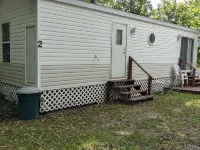 Park model unit #2 for rent by Silver Lake NY Hotels in Perry