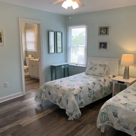 Water Music OBX:  Ocean views, easy beach access, private pool.  Pet friendly.