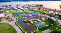Twin Retreat Cabin 1: Hot Tub, Fire Pit, Golf Shangri La, Boat Grand Lake