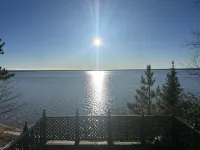 Cozy Cabin on Black Lake with a great view, 5 minutes to Black Mountain rec area