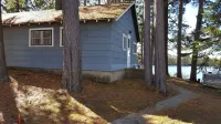 NORTHWOODS cabin. Fish hunt snowmobile   Family reunion destination
