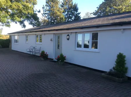 Central Cotswolds with lovely views towards Cheltenham, Gloucester and beyond