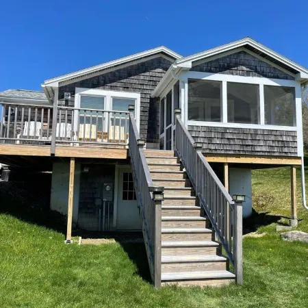 Privately owned water view cottage with fabulous views of Penobscot Bay!