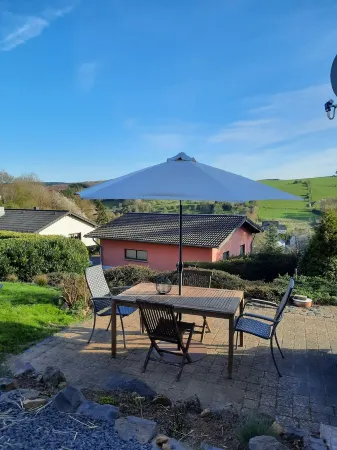 Big break in the beautiful Eifel with sauna and fireplace