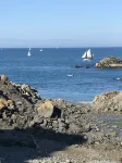 Beautiful sea view apartment 300 m from the beach