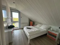 House "NordSeeStern", detached, right on the North Sea dike with a fireplace