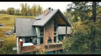 Private Cabin|Pool Access|Fireplace on Deck|Firewood|Lake/Waterfalls-Golf-Xtras