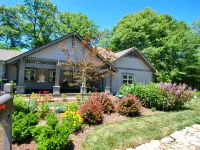 Spacious Open Floor Plan and Expansive Deck - Charming Comfortable Hotels near Sunrise Rock by Highlands-Cashiers Land Trust