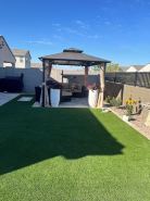 New house in a quiet neighborhood.