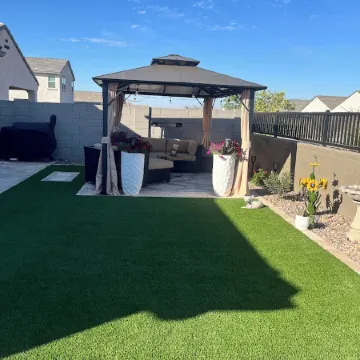 New house in a quiet neighborhood.