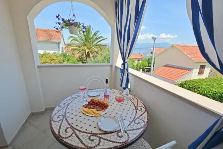 ꕥ Rooms Sunce, Family Choice, Best Panoramic View, Supetar Island Brac