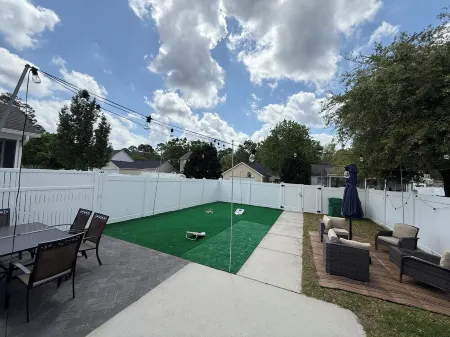 2bed 2bath house with WiFi, Fence patio in Bluffton SC 10 min of Hilton Head