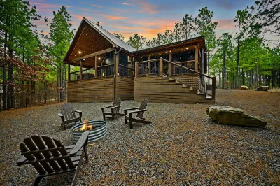 Red Fern Cabin Beauty Awaits Hôtels à : McCurtain County