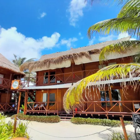 Palmeras de Mahahual Cabañas