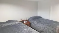 Full basement apartment quiet comfy 1-bedroom with Hot tub and fireplace