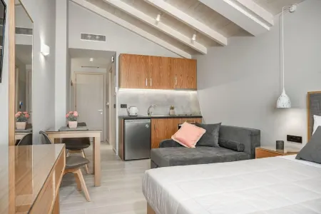 Alektor Studios & Apartments Отели рядом с достопримечательностью «Vrahos Beach»