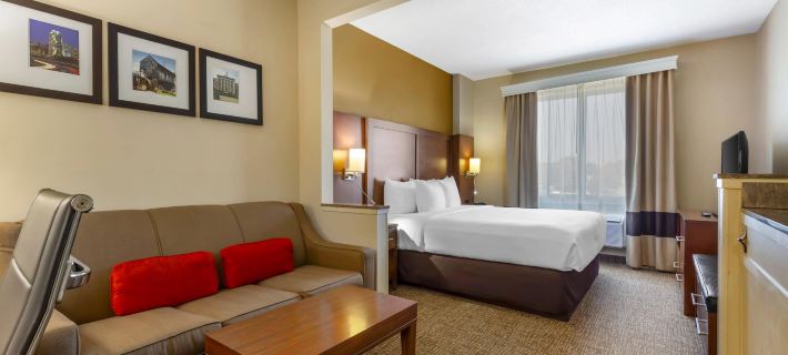 Comfort Suites Raleigh Walnut Creek Hotéis em Wake County