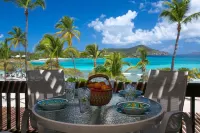 Beautiful Beachfront Villa Located Directly on Sapphire Beach.