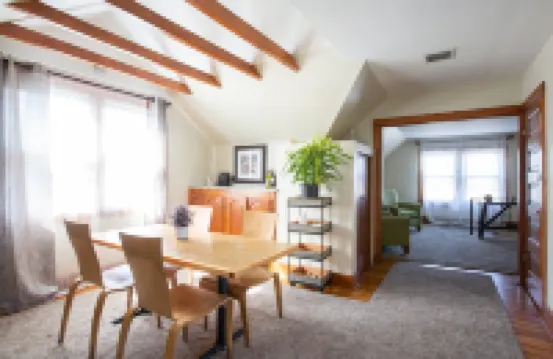 Trendy Uptown, just steps away for numerous culinary and entertainment options.