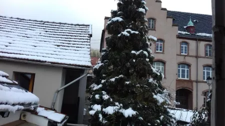 On the wine road close to Strasbourg Отели в г. Мюциг