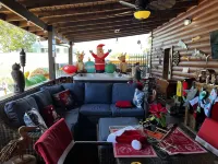Poblado Log Cabin Camper
