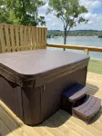 Lake front  cabin on main channel Douglass Lake Great for families