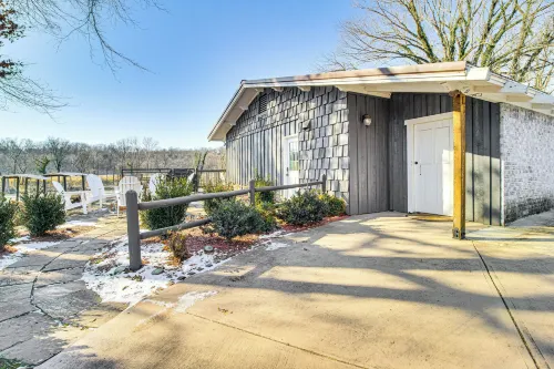 'Fish House' w/ Deck, Fire Pit & River Views - 3-Star
