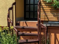 "Augustus" vacation apartment in Radebeul, for 4 guests, 75m², with terrace and fireplace Hotels in Radebeul