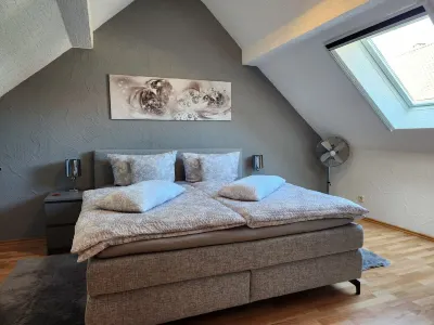 Gemütliches Ferienhaus im Biosphärenreservat Bliesgau Hotels in der Nähe von Christuskirche Mimbach auch Bliesdom