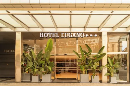 Hotel Lugano Barcelona Отели рядом с достопримечательностью «Павильон Германии»