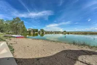 Lakefront Country Home w/ Waterslide & Trampoline! - parking