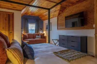 Mountain Mama Cabin Luxury Getaway on NR Gorge Rim! Hot+Cold Tubs/Sauna/Games