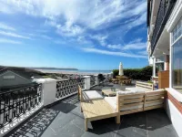 Family home overlooking Woolacombe Beach, designed for fun, sun and surf.