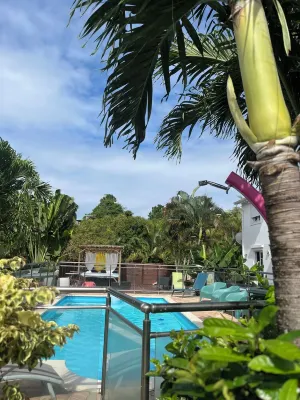 À 5 Minutes de la Plage! Deux Logements Haut et bas Idéal Pour des Familles Hotels near Pointe du Piton